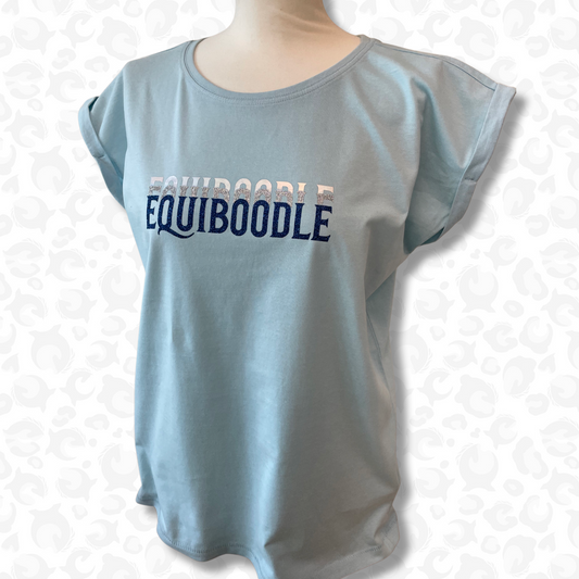 Equiboodle Hotshot T Shirt - Maya Blue Stratum