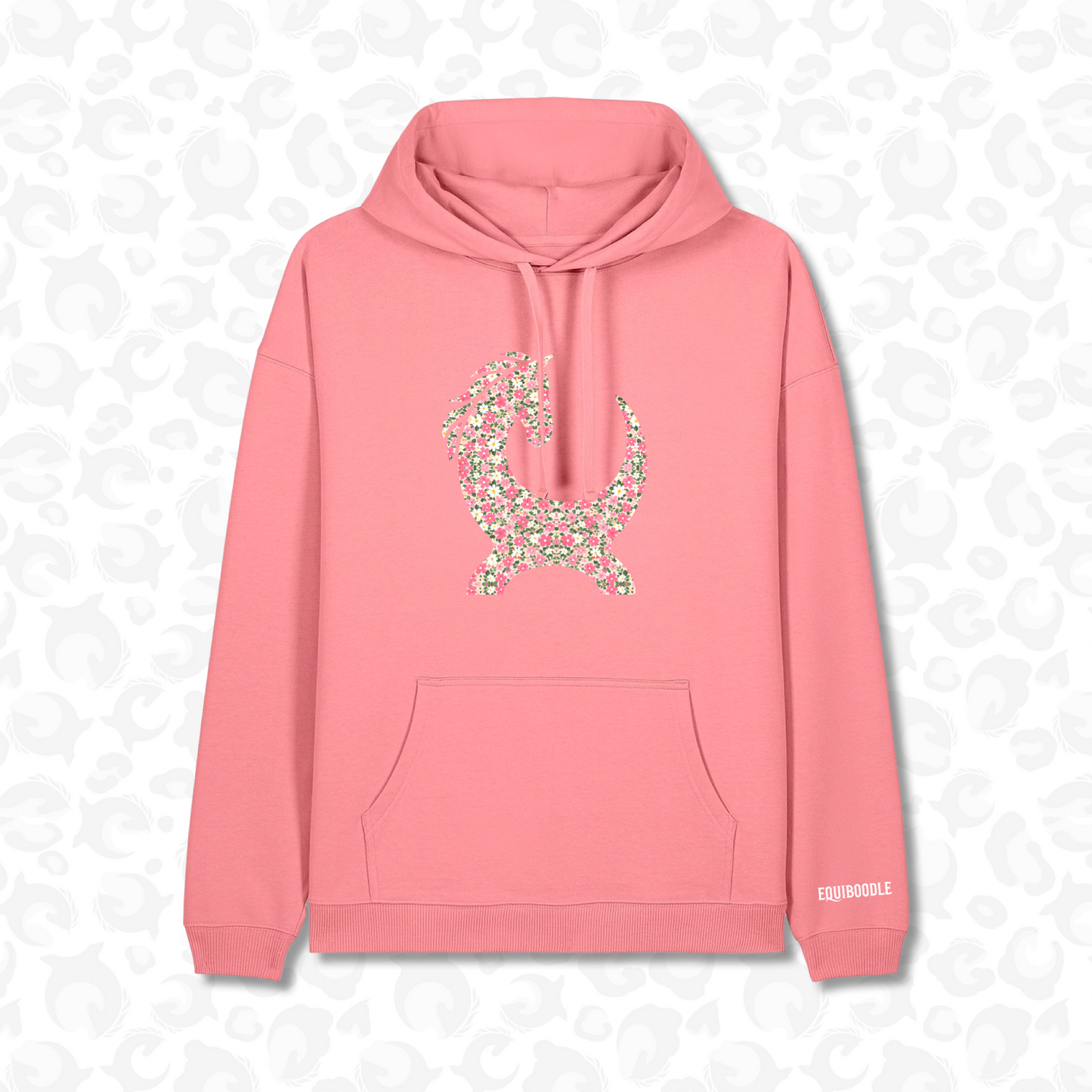 Emblem Hoodie - Coral