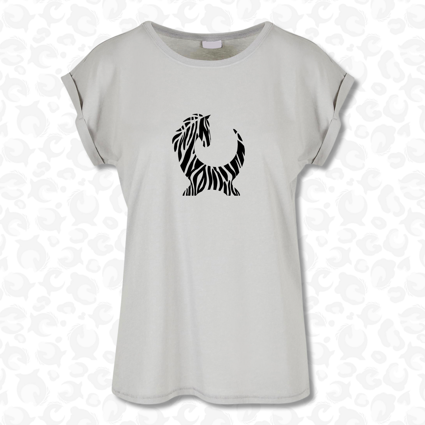 Equiboodle Hotshot T Shirt Light Asphalt Zebra