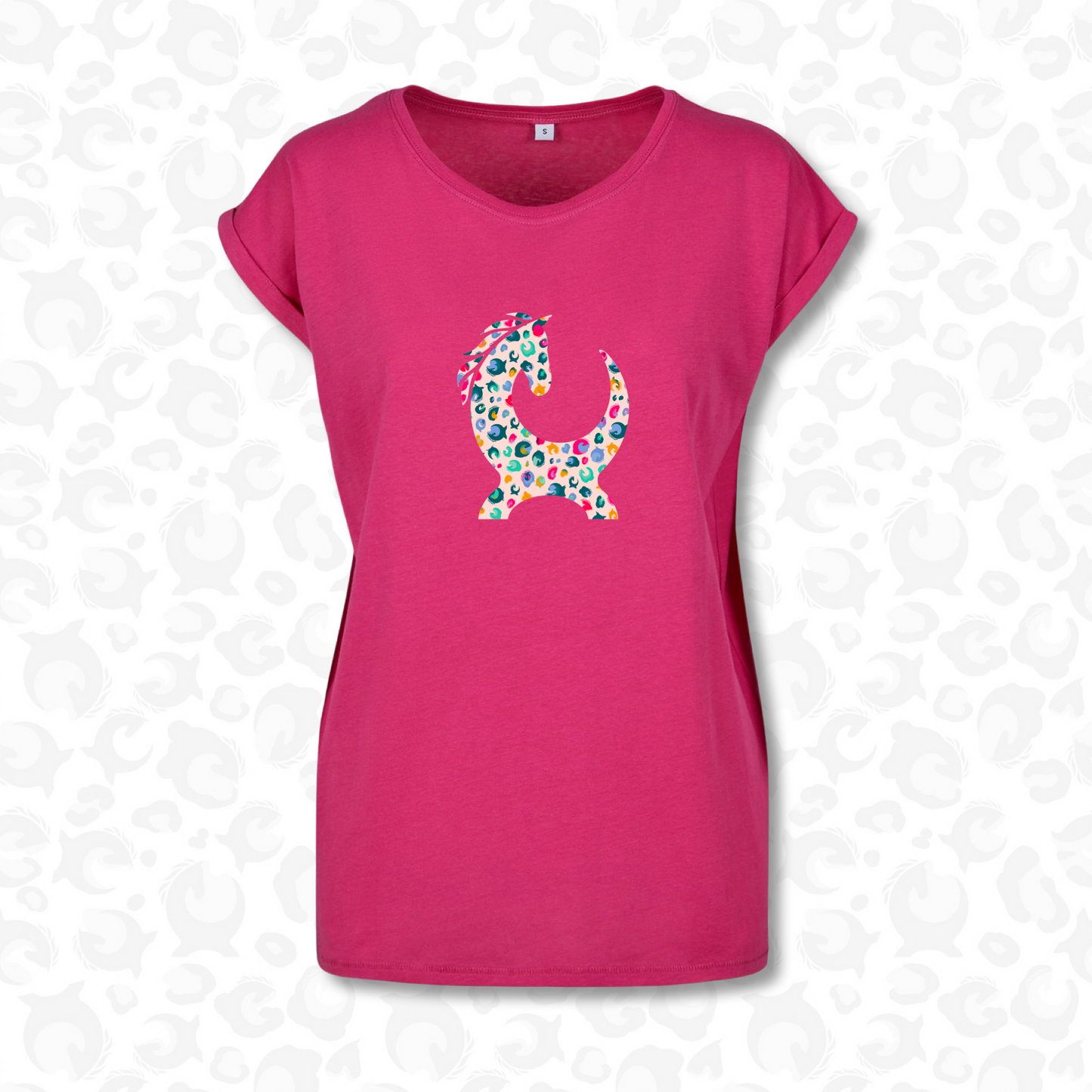Equiboodle Hotshot T Shirt Summer Leopard