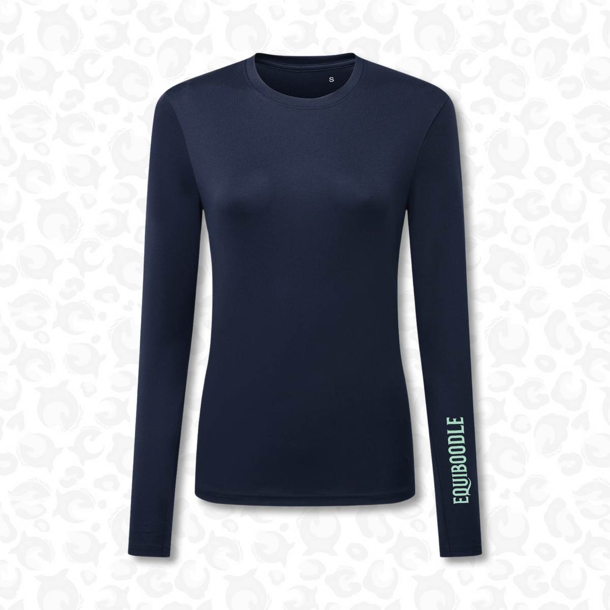 Equiboodle Form Performance Baselayer – Navy / Mint