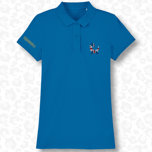 Polo Shirt - Royal Blue Unisex Fit Medium SAMPLE