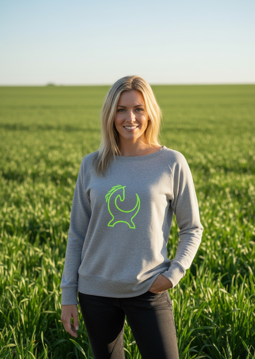 Brightside Slouch Sweatshirt - Neon Yellow