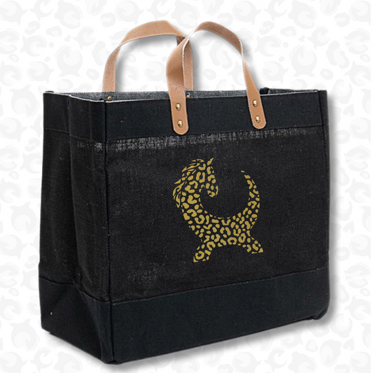 Equiboodle Grab Bag - Black/Gold Leopard
