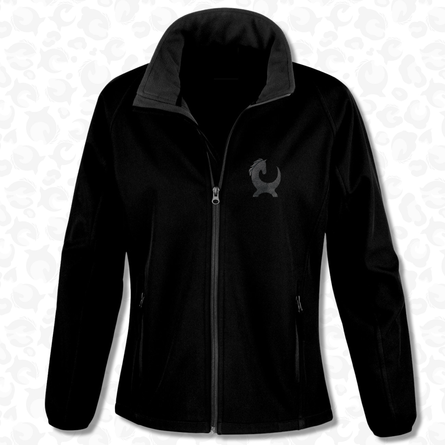 Equiboodle Softshell Jacket - Black Sparkle