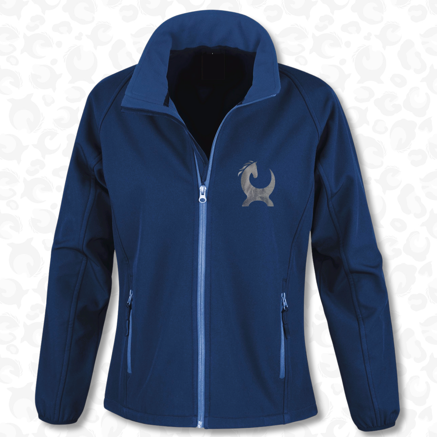 Equiboodle Softshell Jacket - Blue Sparkle SECONDS