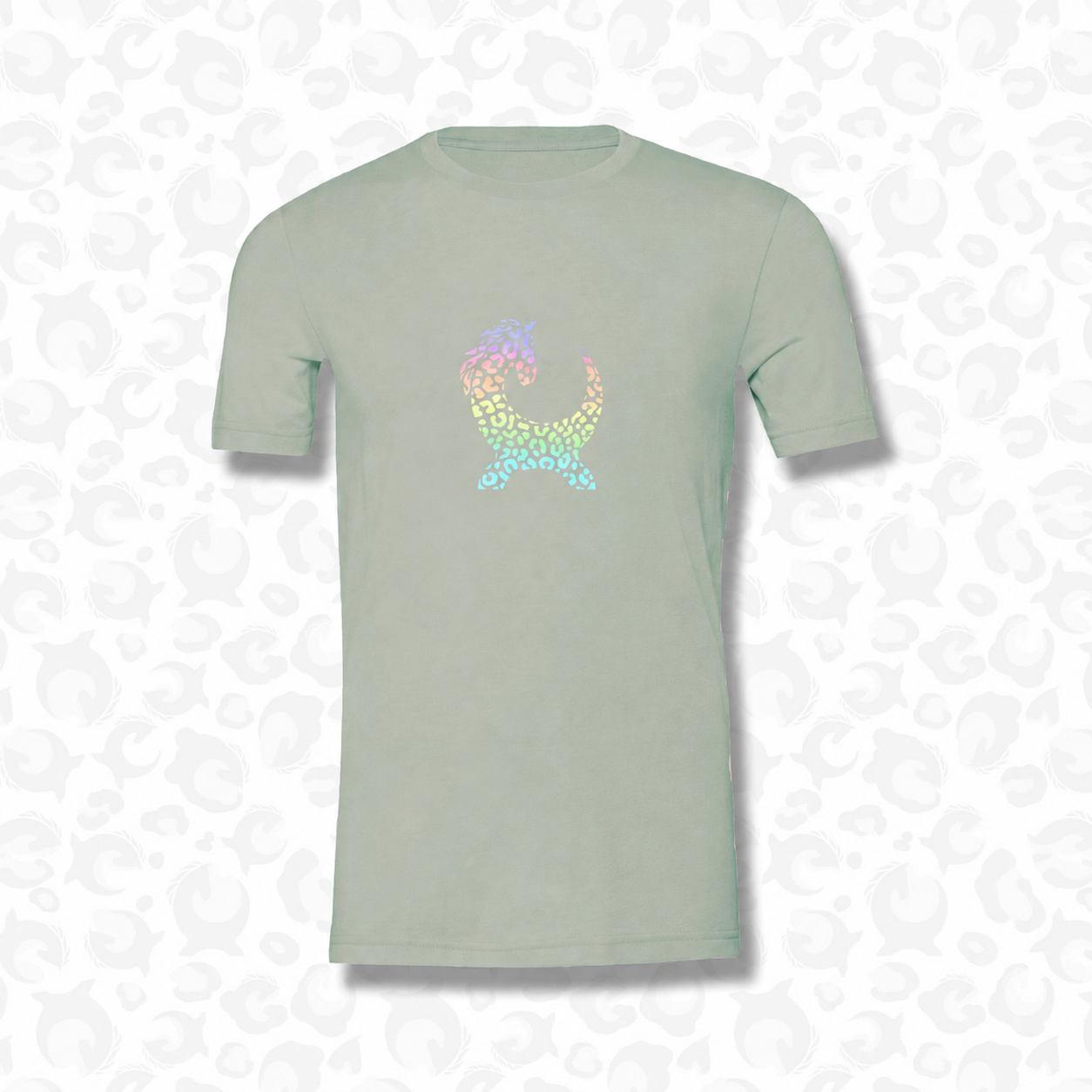 Core T Shirt - Brightside Leopard