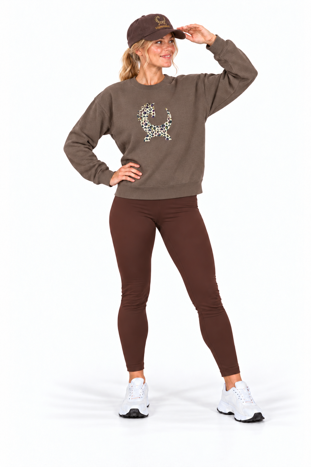 Alma Jumper – Cocoa Powder Halloween Leopard