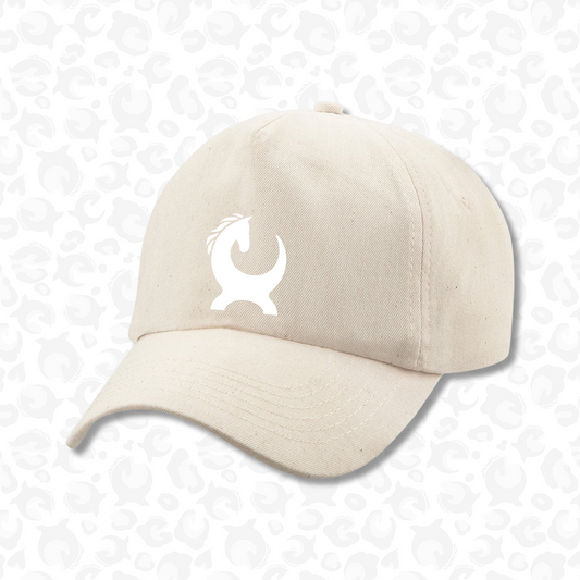 Baseball Cap Cream & White