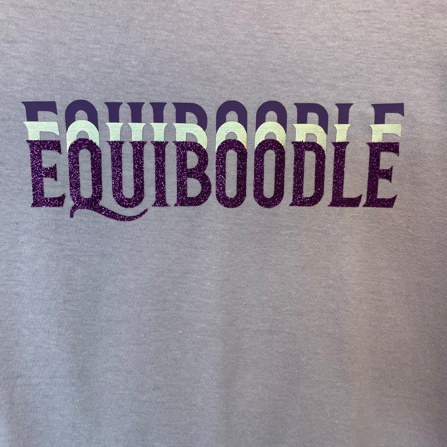 Equiboodle Hotshot T Shirt - Lavender Stratum