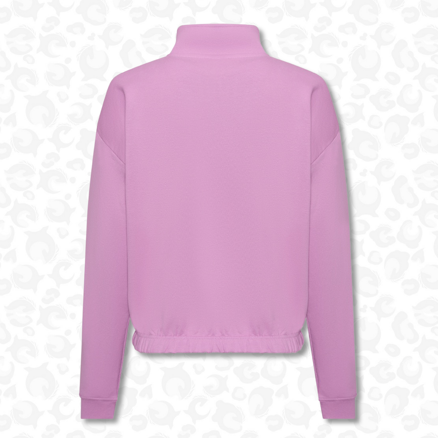 Katie 1/4 Zip Sweater - Lavender Stratum