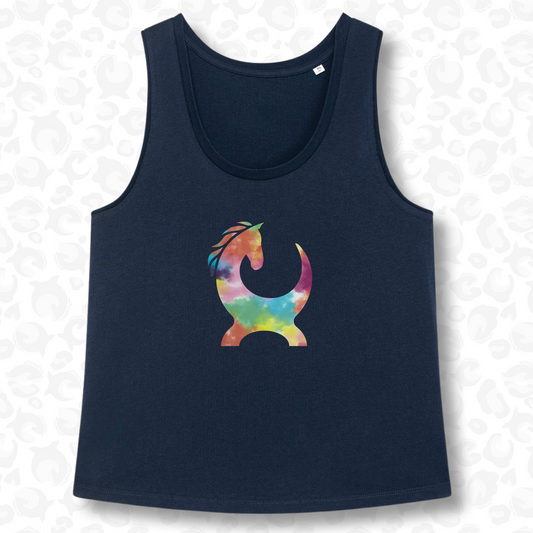 Relaxed Fit Tank Top - Navy Tango