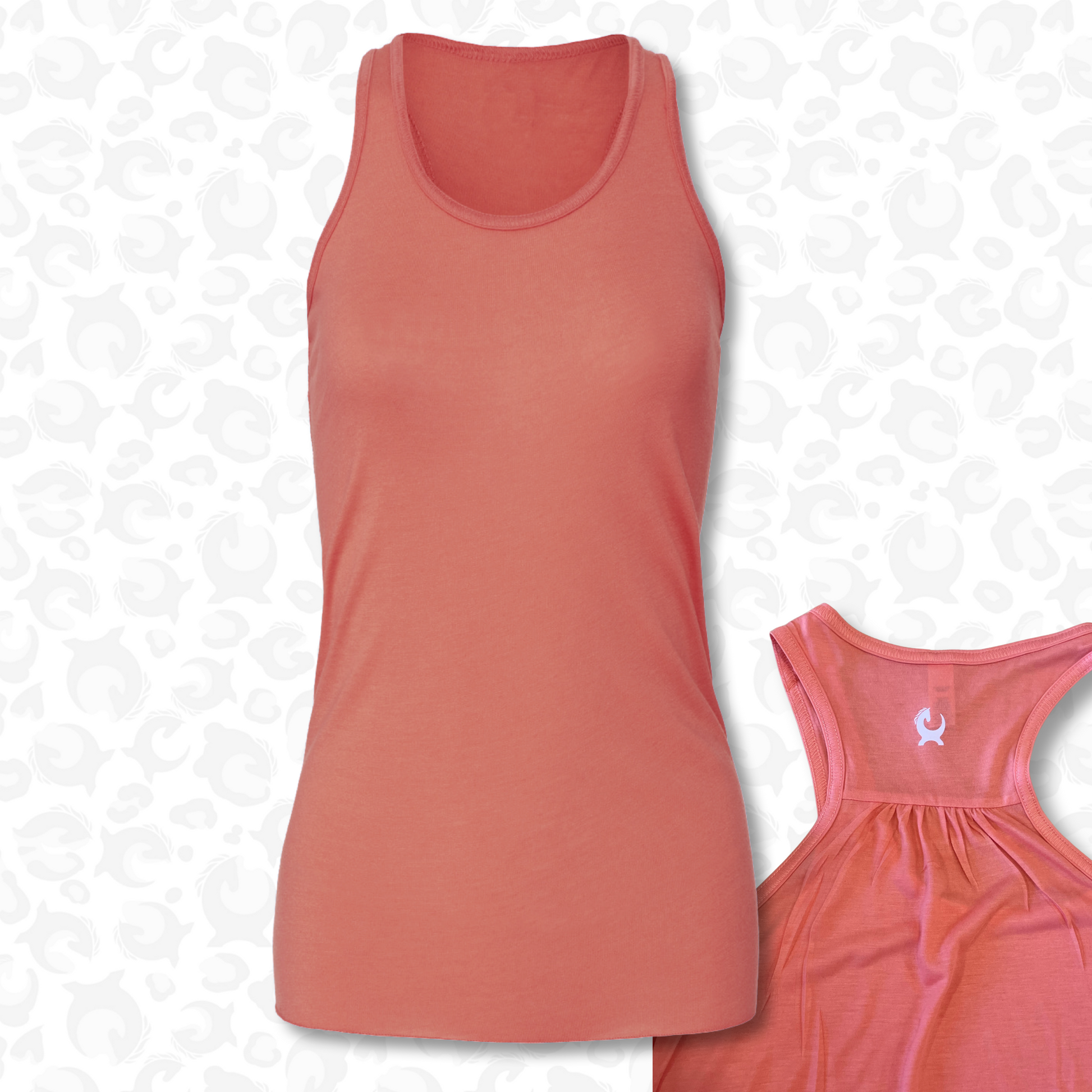 Equiboodle Breeze Vest in Coral