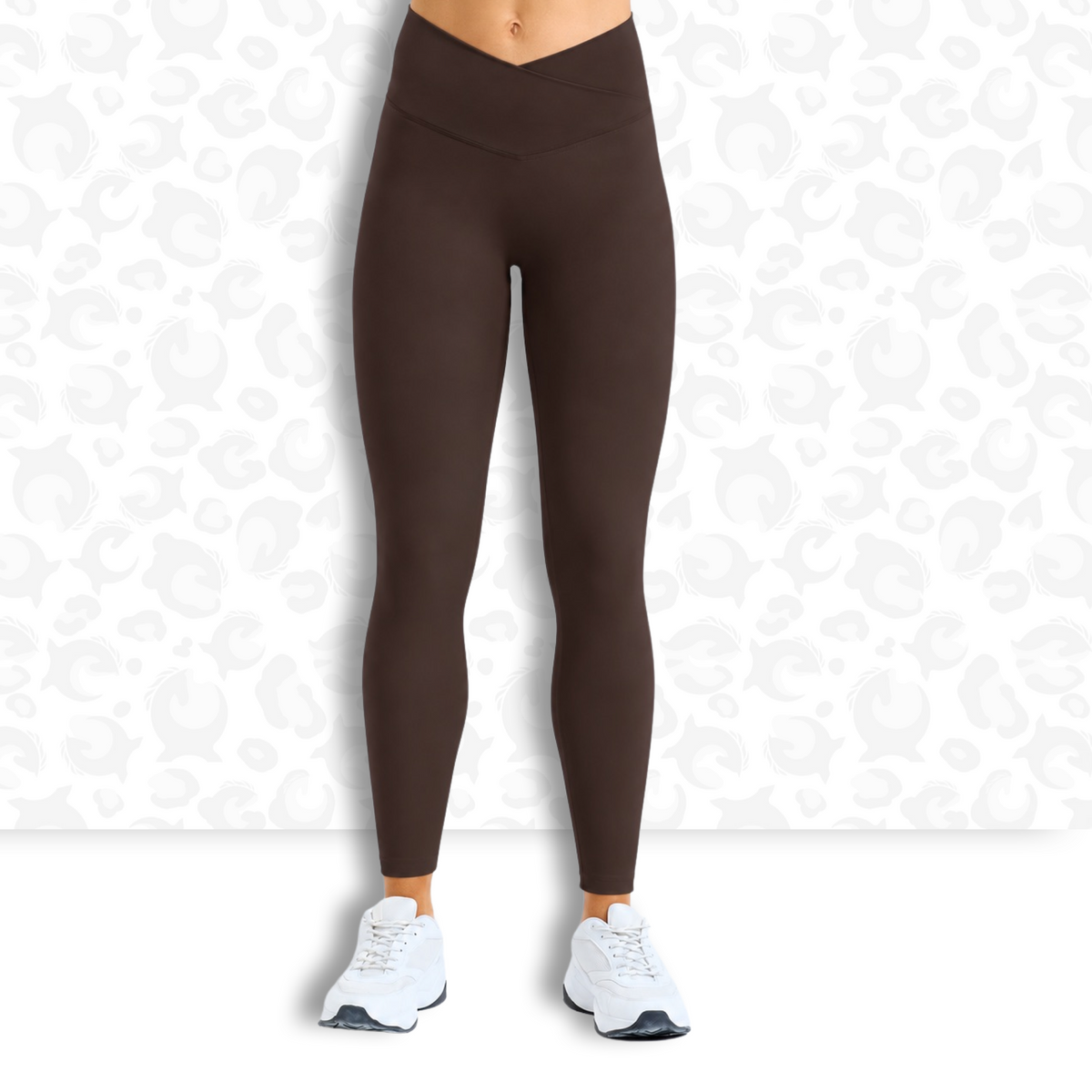 Untamed Active Leggings – Chocolate Leopard