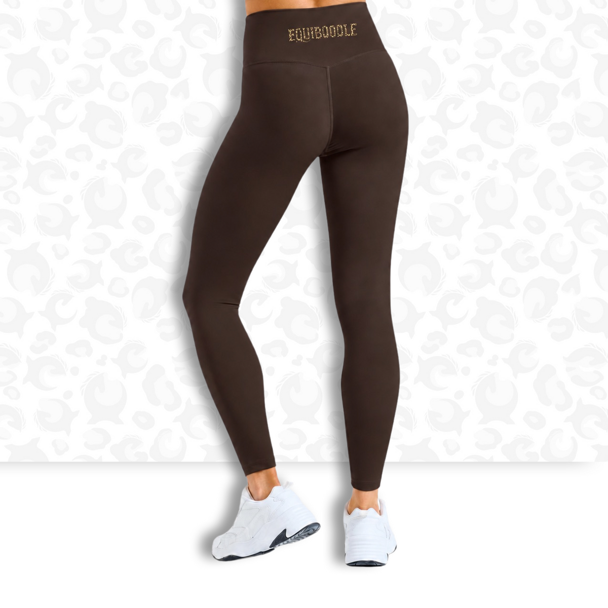 Untamed Active Leggings – Chocolate Leopard