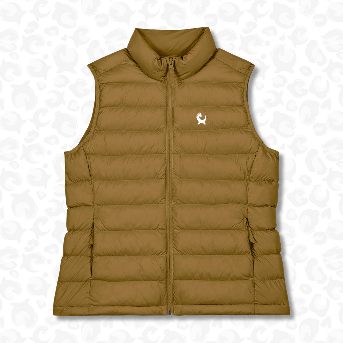 Ember Recycled Gilet – Gold Ochre