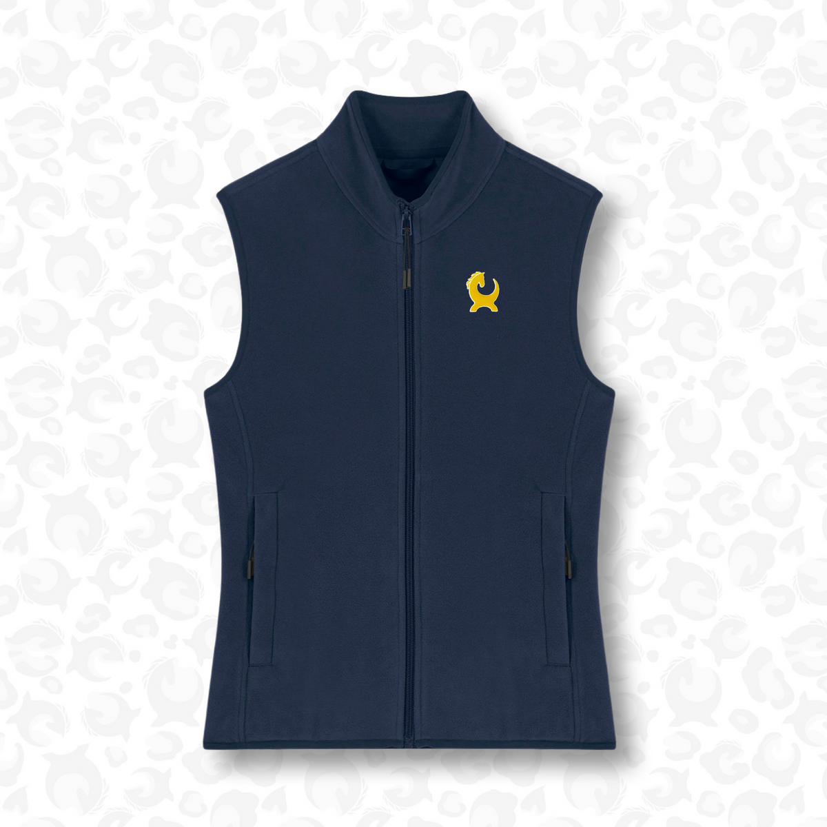 Signature Fleece Gilet – Navy