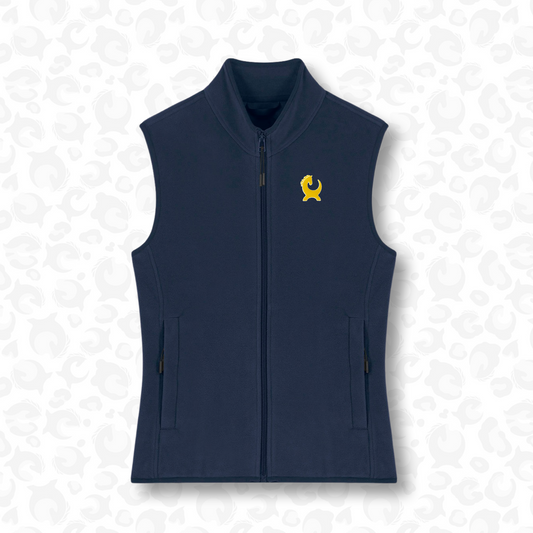 Signature Fleece Gilet – Navy