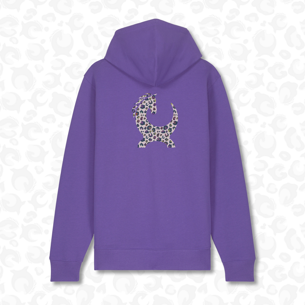 Halloween Leopard Zip-up Hoodie