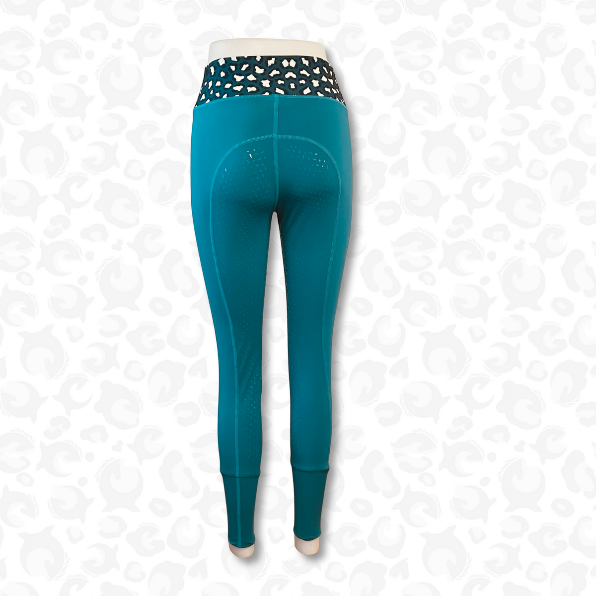 Wonder Tights – Teal Leopard | Limited Edition