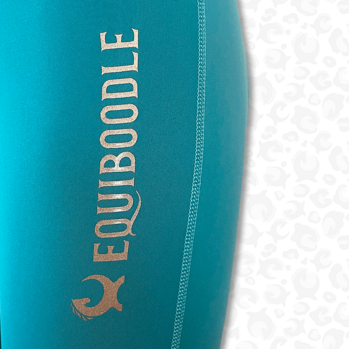 Wonder Tights – Teal Leopard | Limited Edition