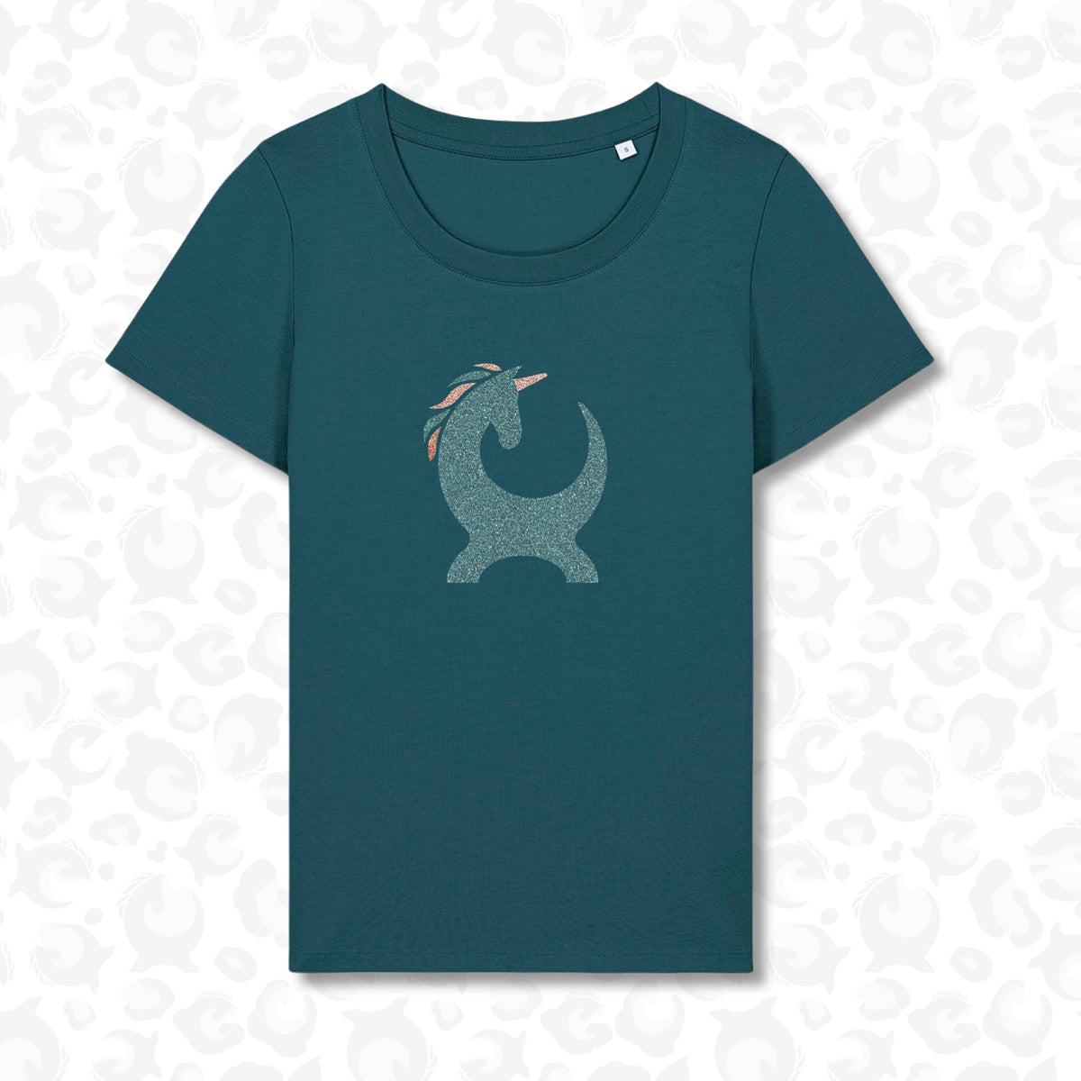 Equiboodle Supastar Tee - Teal Unicorn