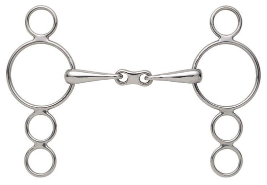 Shires Dutch Gag With French Link 5"