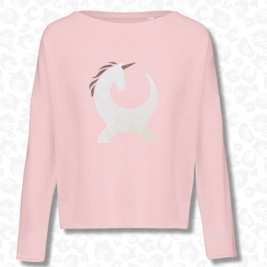 Equiboodle Babs Jumper Baby Pink Unicorn