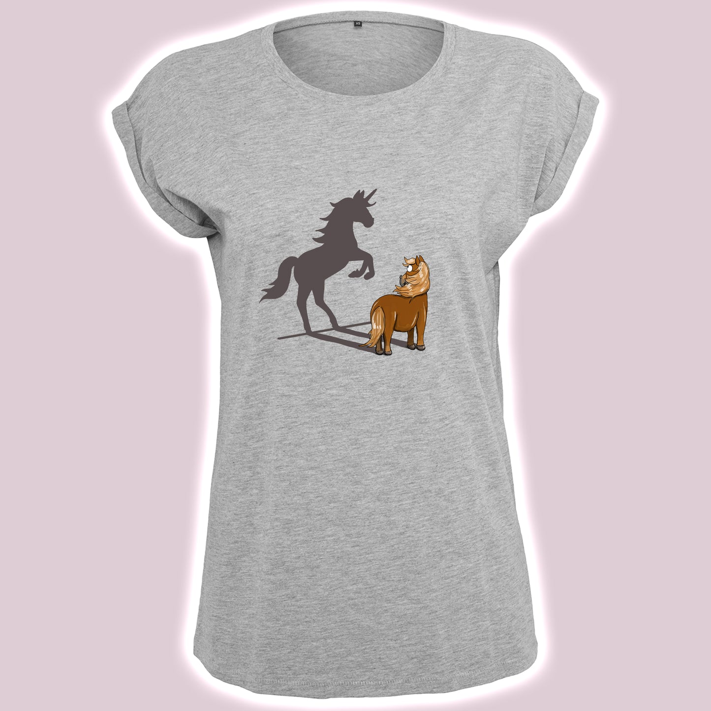 Equiboodle Emily Cole Hotshot T Shirt - Believe In Yourself - Flaxen Chestnut