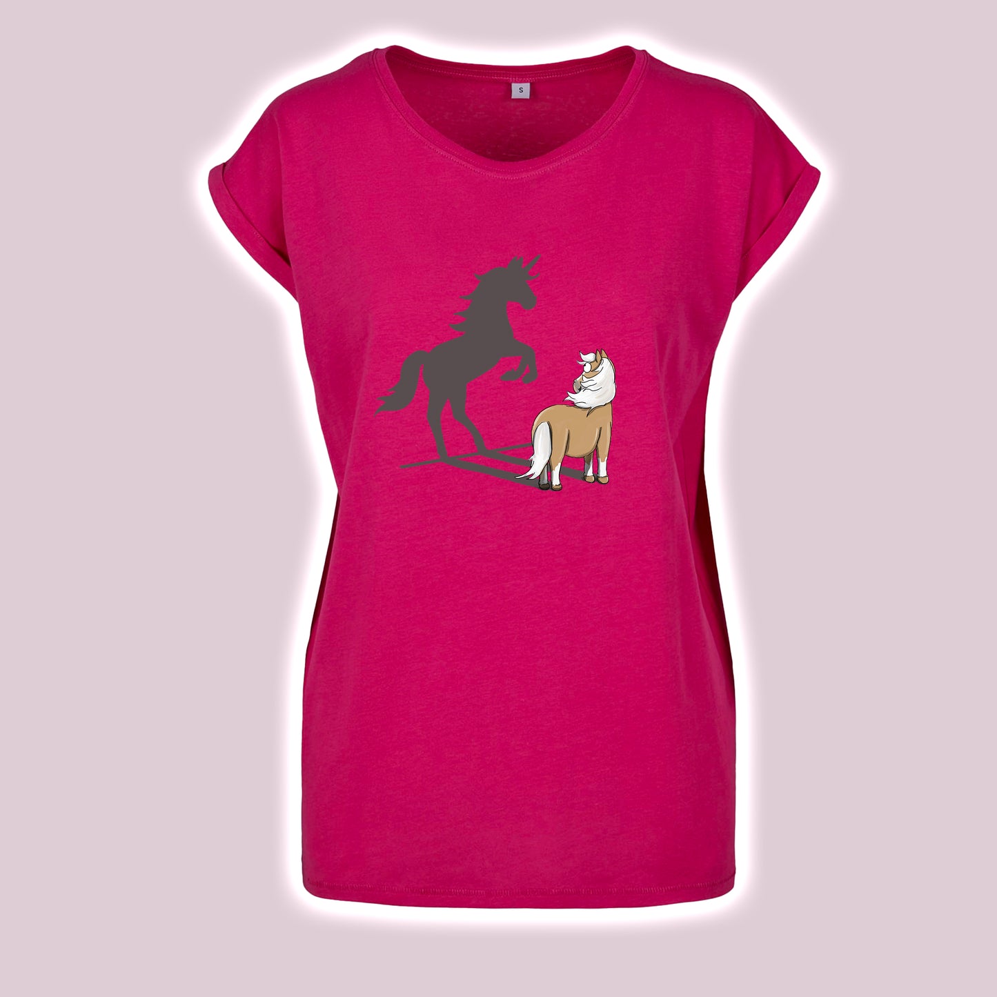 Equiboodle Emily Cole Hotshot T Shirt - Believe In Yourself - Palomino